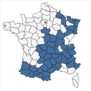 Répartition de Arnica montana L. en France
